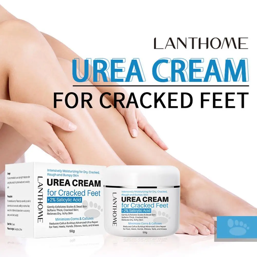 

Body Urea Cream Dry Heels Crack Foot Cream Feet Hand Cracked Repair Treatment Moisturizing Callus Dead Skin Remove Foot Care 50g