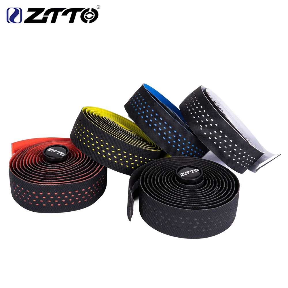 Description Picture 6 of itemZTTO Road Bike Bar Tape High Quality Vibration Damping Anti-Vibration EVA PU Handlebar Bar Tape Colorful Wrap +2 Bar Plug