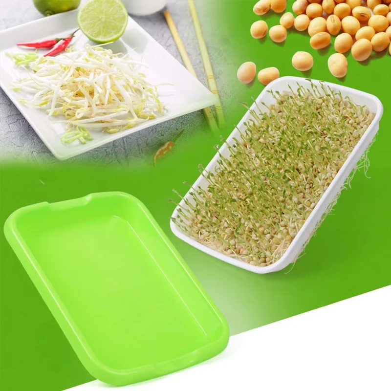 Microgreens Germination Tray Hydroponics/Germination Tray for Germination Horticulture Hydroponics System Garden Nursery Po