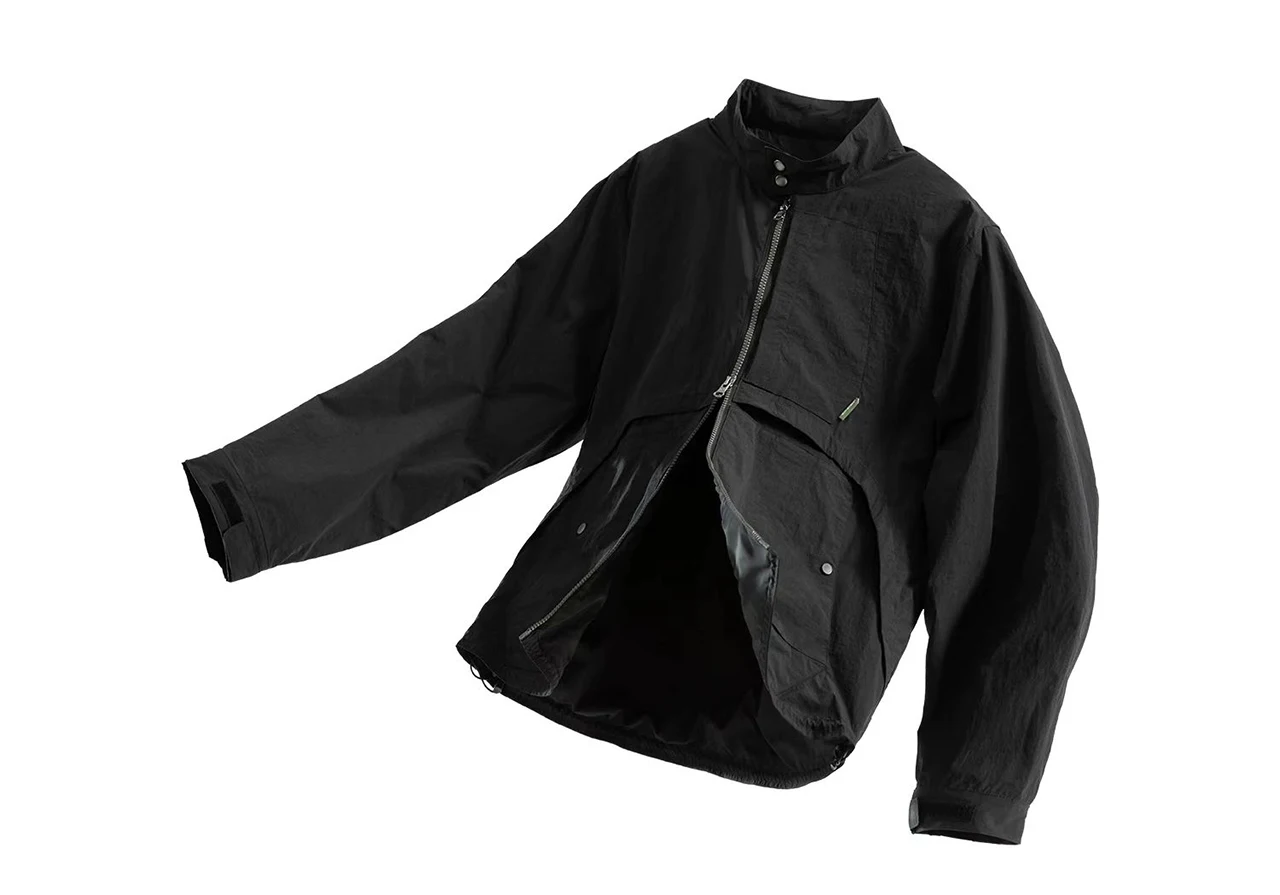 Whywokrs 25aw Graphene lining stand collar jacket multipocket ideal zipper techwear aesthetic gorpcore -