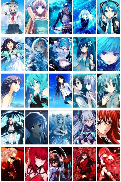 Anime Wall Poster Collage Set 60 Pieces Thick Coated Paper 10cm X 14cm  Boxed - AliExpress