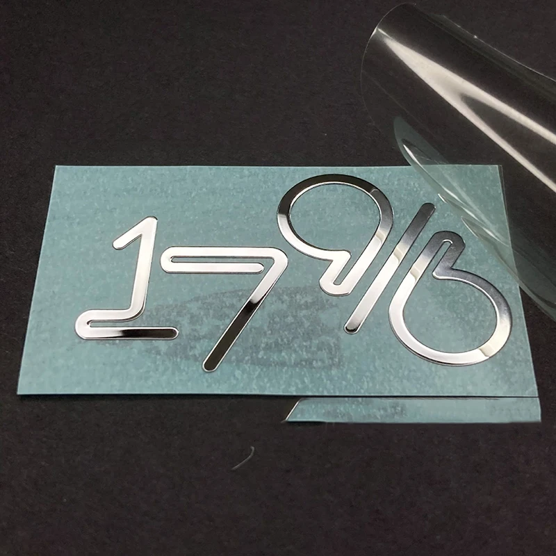 Custom Metallic Stickers - Sticky Brand