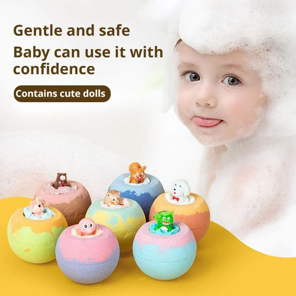 100g Kids Bath Bomb with Surprise Toy and Cheerful Scent