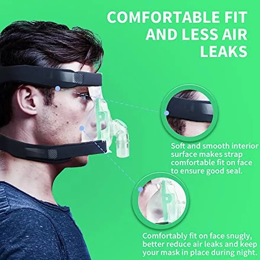 CPAP Replacement Accessories Universal Elastic Headgear CPAP Replacement Belt Without Mask