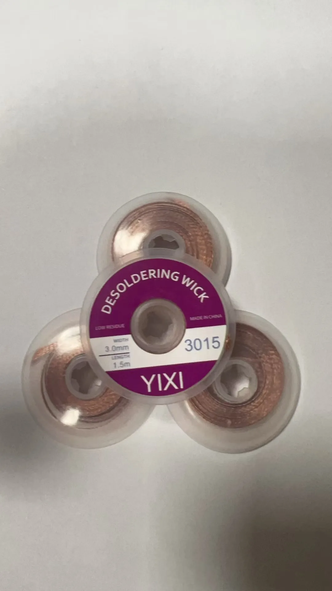 Juego De 6 Trenzas Desoldadoras – 3 M De Alambre De Cobre Para