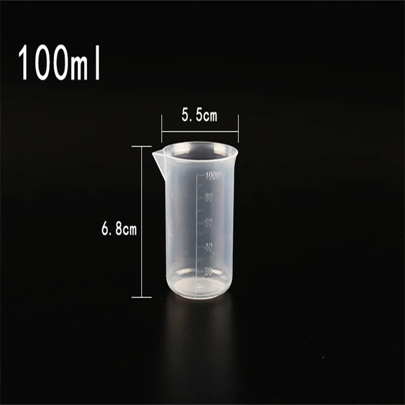 Set Misurini Silicone Per Resina - 1x250ml + 4x100ml | Con Bastoncini E Contagocce | Per DIY, Gioielli, Decorazioni