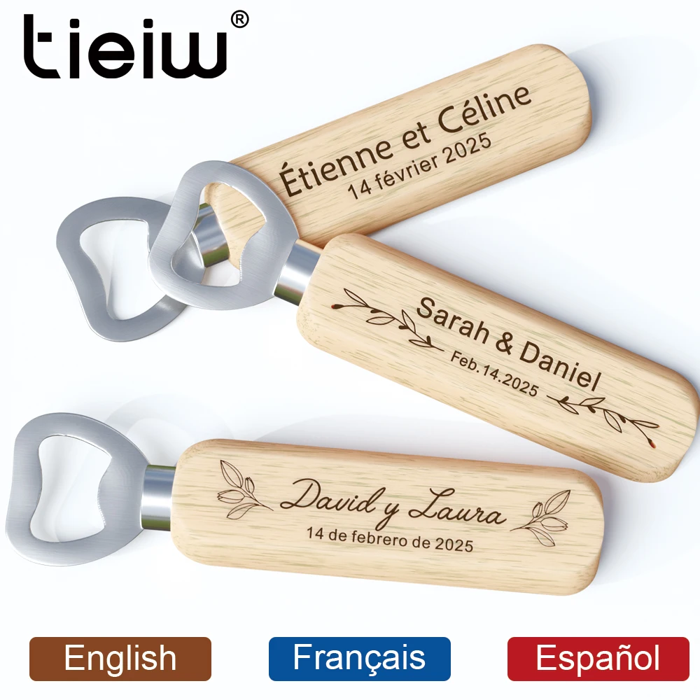 맞춤형 결혼 선물 병따개, 손님용 결혼식 선물, 맞춤형 나무 오프너, 웨딩 장식 선물, 12 개 Best5 맞춤형 결혼 선물 병따개, 손님용 결혼식 선물, 맞춤형 나무 오프너, 웨딩 장식 선물, 12 개 Best5