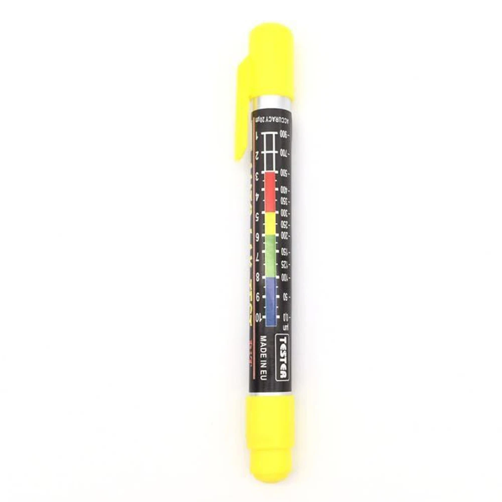 Car Paint Thickness Tester Pen Automotive Crash Inspection Test Meter