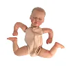 NPK 20inch Finished Doll Size Already Painted Kits  Valentina Very Lifelike Baby Doll with Many Details Veins 4