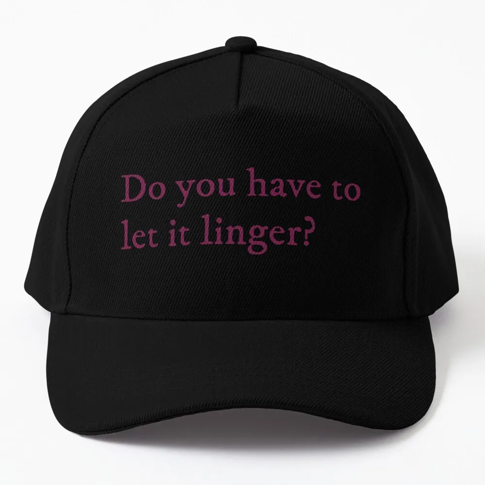 

Linger Lyrics Baseball Cap dad hat Trucker Hat Hood Snapback Cap Hats For Women Men's