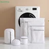 7pcs Fine Net Laundry Bag Clothing Care Washing Machines Dirty Laundry Basket Travel Shoes Mesh Bags Woman Bra Clothes Organizer 1
