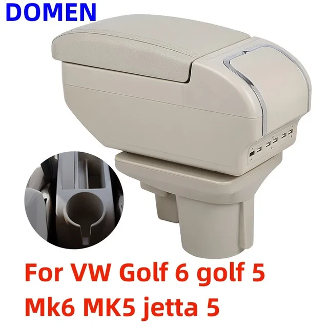 Für vw golf 6 golf 5 mk6 mk5 jetta 5 armlehnen box für vw sagitar  aufbewahrung sbox innen details - AliExpress