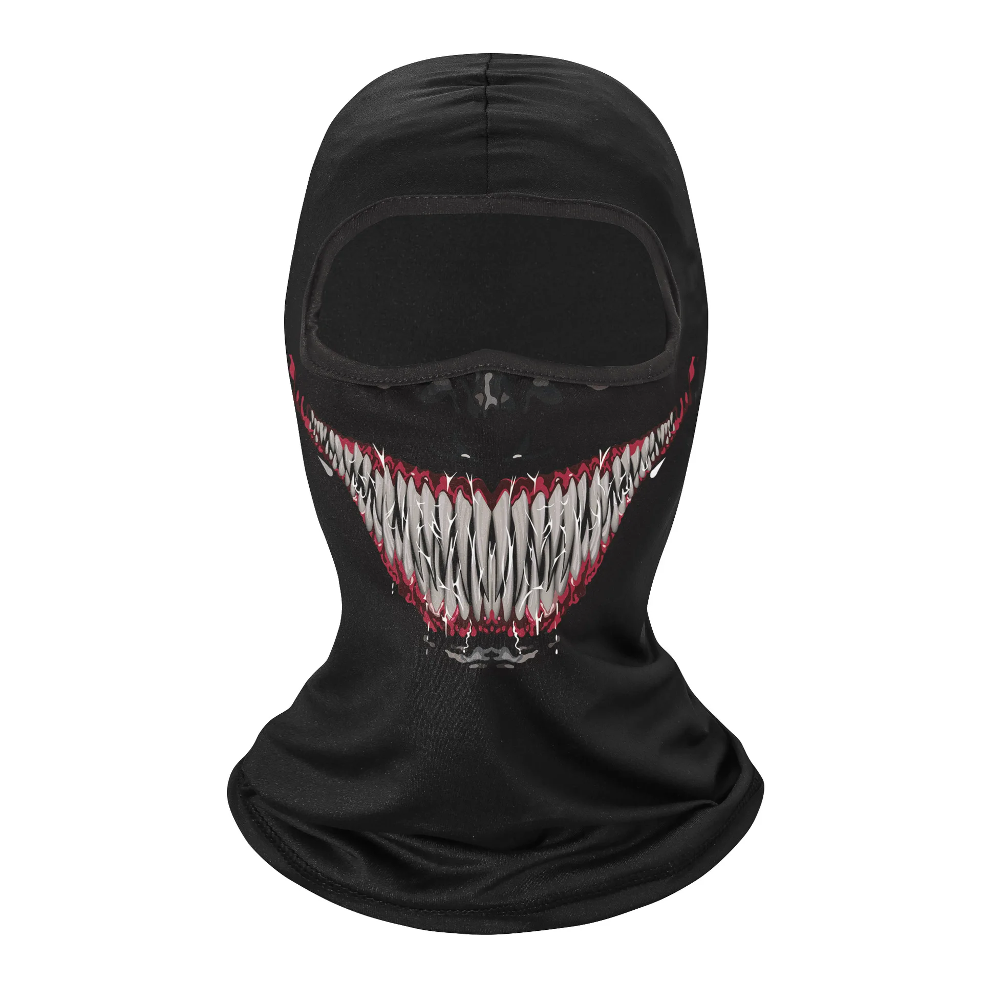 Venom Bandana 3D para Hombre, pasamontañas con Calavera, máscara de esquí, calentador de Cuello, Braga Cuello, escudo facial, bufanda para caza, Camping y senderismo