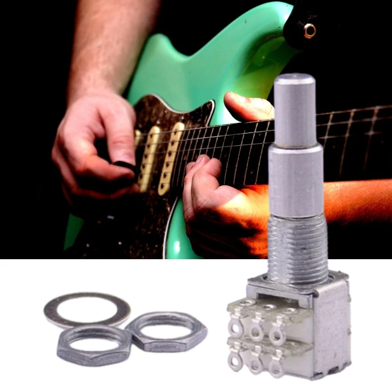 

1 шт. Настройте звук вашего инструмента, многоуровневый потенциометр с центральным фиксатором