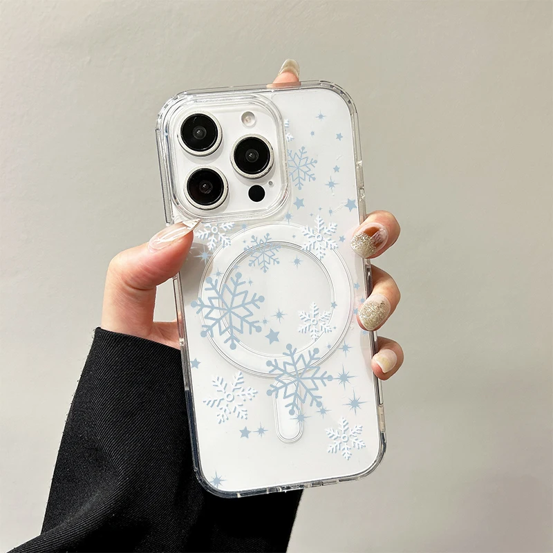 Festive Snowflake Design Hard Cover - Christmas Edition