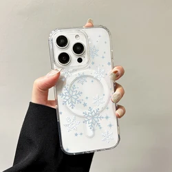Festive Snowflake Design Hard Cover - Christmas Edition - Galaxy S23 (1)