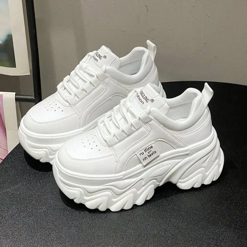 White Sneaker Are Platform Sneakers In Style 2021 White Black