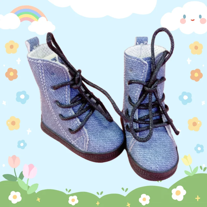 Original 6cm One Fourth Boots For Minifee Paola Reina Dolls Shoes for Mia Doll 1/4 Shoe Dolls Toy Accessories For Kids Girls