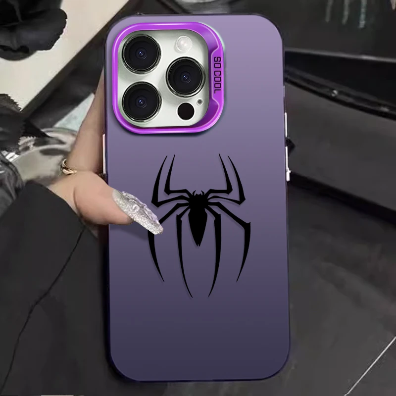 Bat Spider Symbol Shockproof Phone Case
