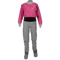 3-layer waterproof Kayak Dry suit for Men One pieces with Latex Gasket for Drift Floating 1