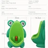 Baby Boys Standing Potty Cartoon Frog Shape Wall-Mounted Urinals Toilet Training Stand Vertical Urinal Potty Pee Infant Toddler 3