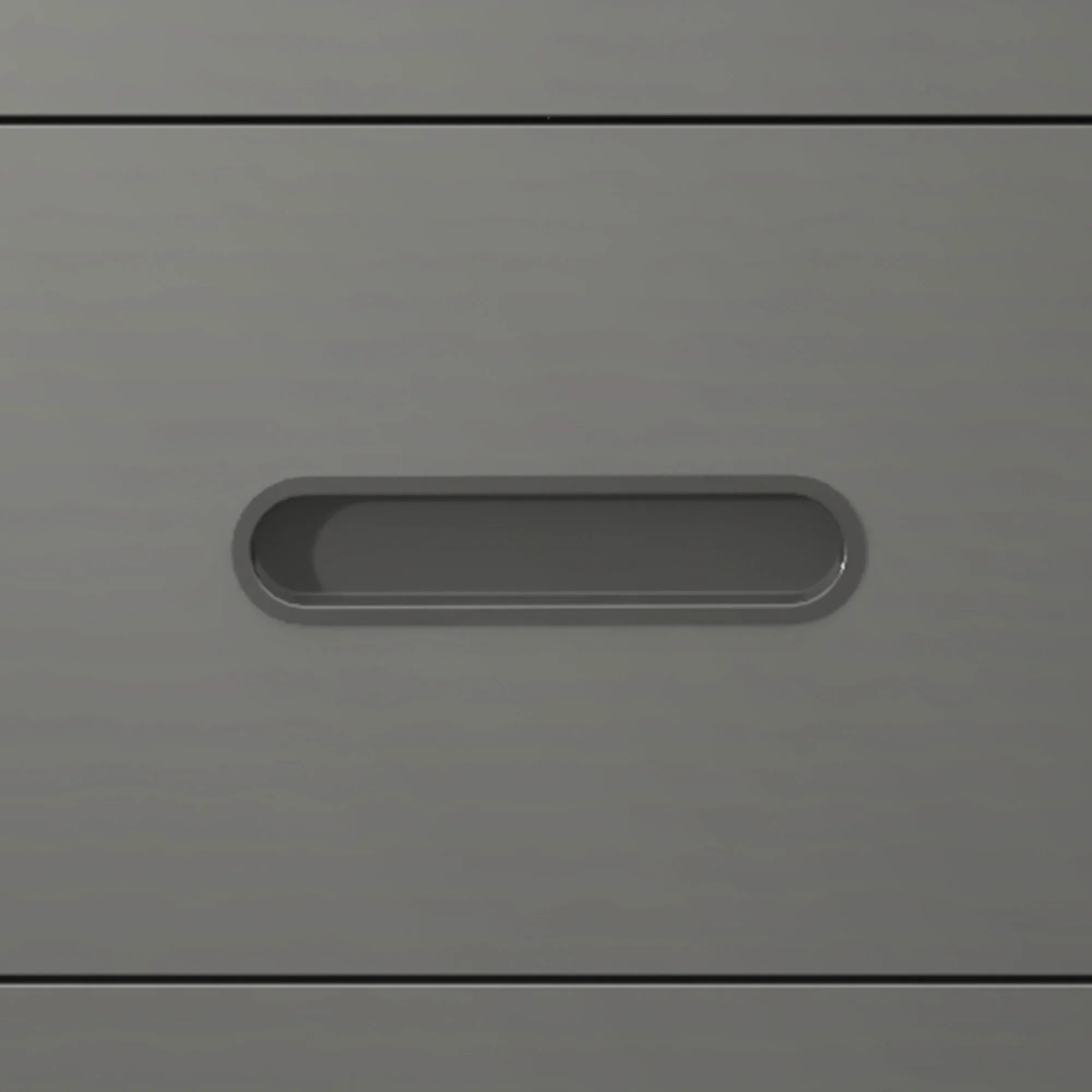Hochwertiger rollender Werkzeugschrank aus Metall – 3 Schubladen, 75 × 42 × 88 cm, schwarz/grau, für Garage, Büro und Haushalt. – Detail 15