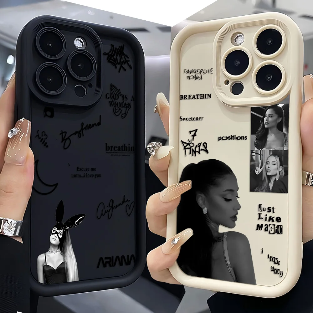 Ariana Grande Inspired Designer Phone Case - Stylish and Durable Cover