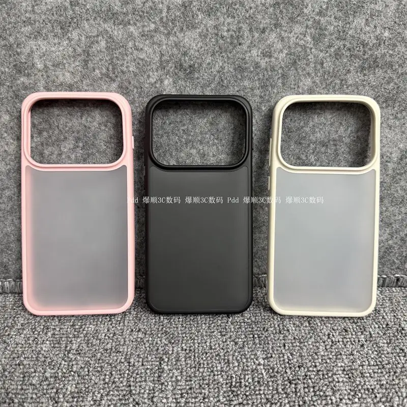 Enhanced Shockproof Clear Bumper Crystal Back Cover Case