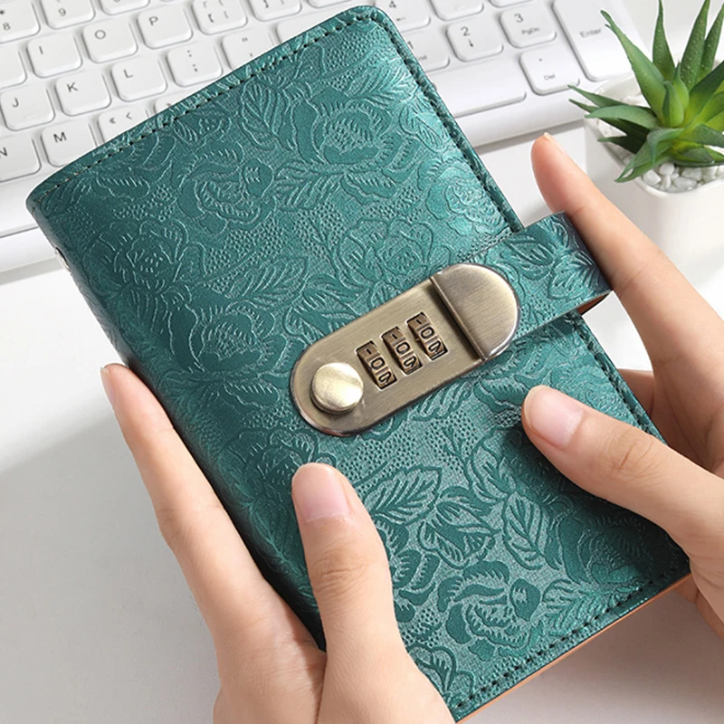 Retro Money Savings Challenge Binder Savings Challenges Code Book Large Capacity Leather Waterproof Cash Budget Notebook