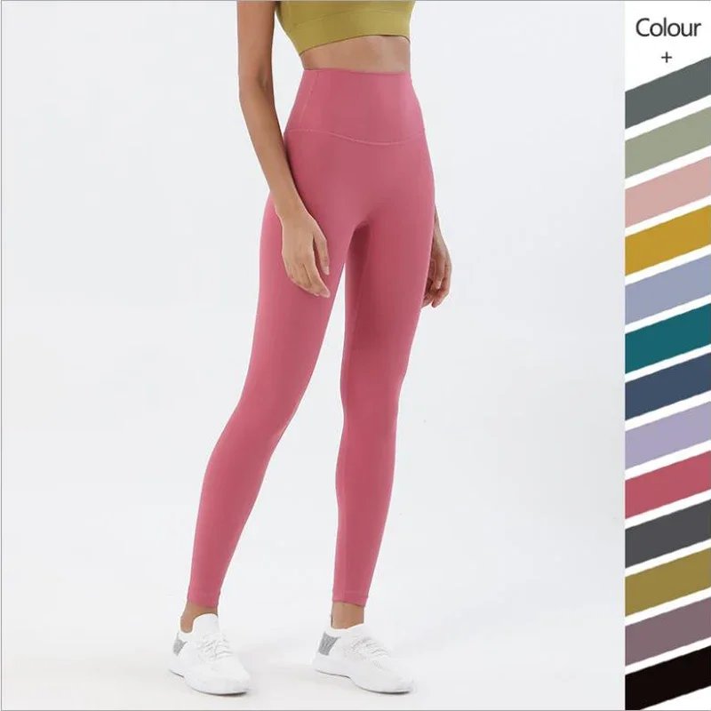 New Item Arrival Female Leggings Yoga Pants Close-Fitting Sportswear Running Tights Good Elasticity And Soft