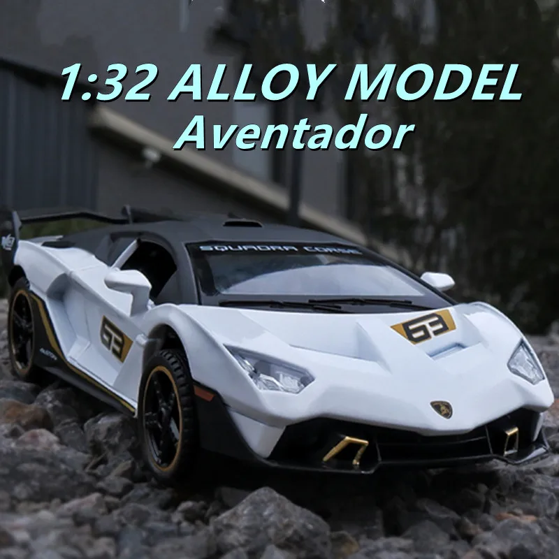 

Автомобиль спортивный из сплава, в масштабе 1:32