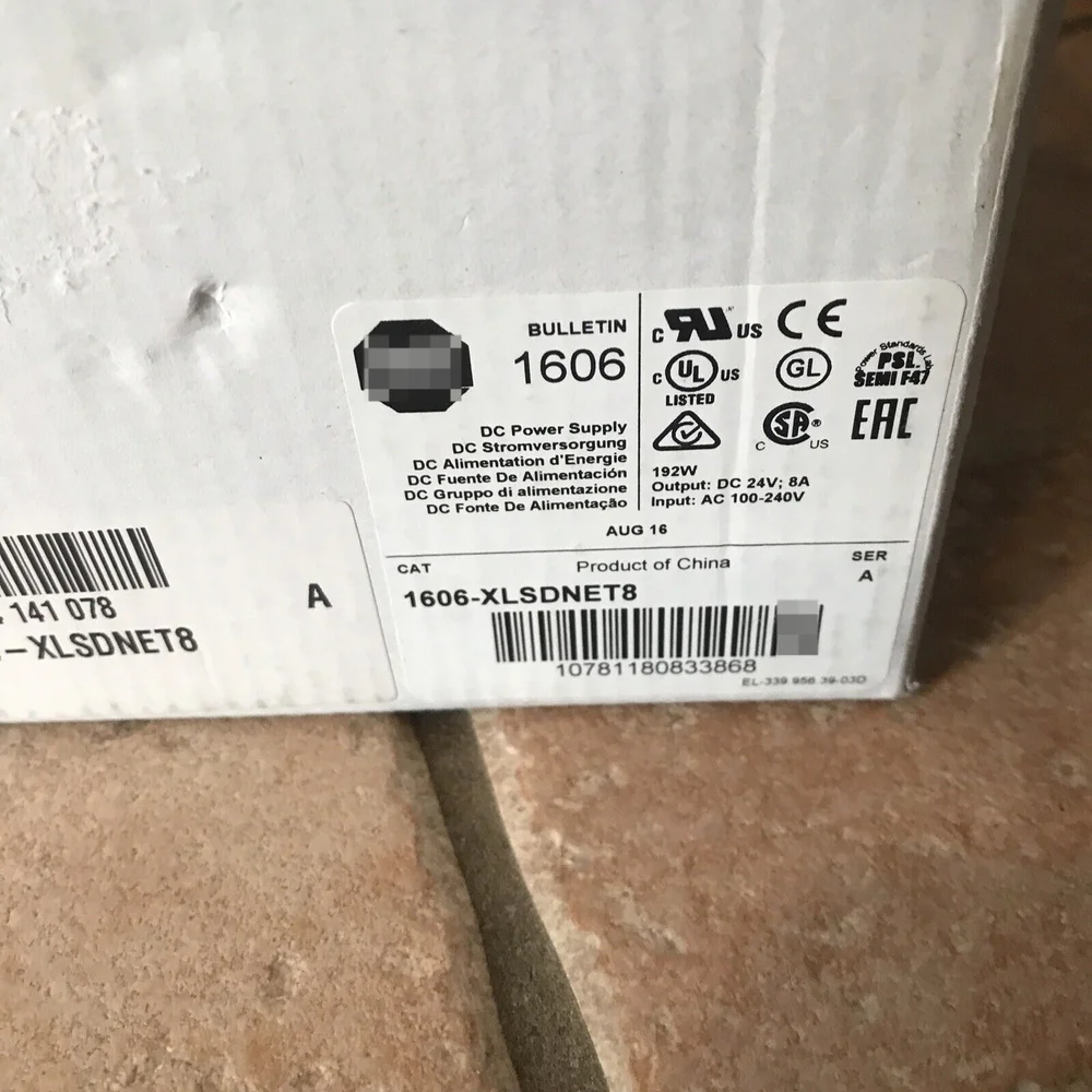 

Избыточный блок питания DeviceNet Серии A 1606-XLSDNET8. 100% Новинка