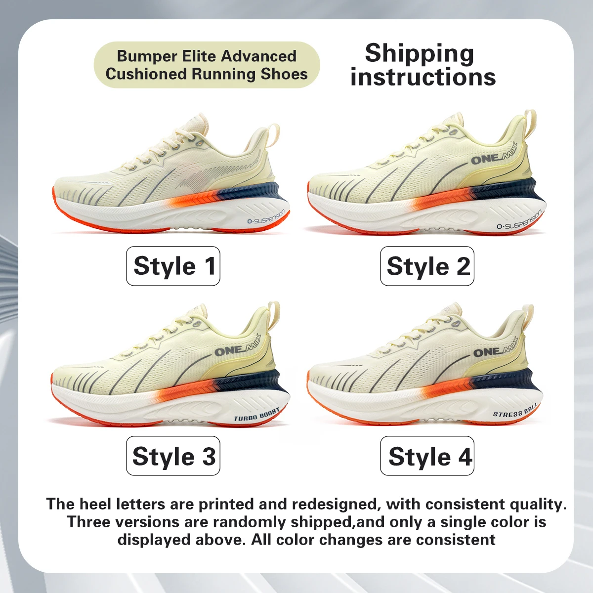 ONEMIX Chaussures de course - Vue latérale