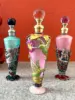 Glass Perfume Bottles Empty Vintage Bejeweled Angel Hummingbird Flower Decorative Fancy Crystal Perfume Bottle Refillable(25ML) 1