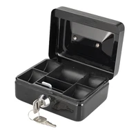 Protable Key Safe Box Key Locker Mini Steel Piggy Bank Safety Box Storage Hidden Money Coin Cash Jewellery With Drawer Carry Box 1