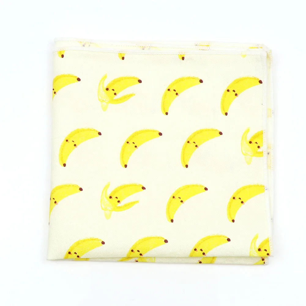 Pocket Square Mini Handkerchief Adult/Kids Cartoon Cotton Handkerchiefs Animal Fruit Floral Pattern Hanky Party Casual Pink Blue Pockets Square Wedding Hankies