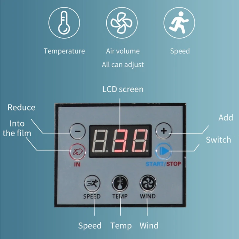 110V/220V Air Cushion Machine Inflator Air Column Bag Automatic Filling Pillow Bag Bubble Machine Bubble Film