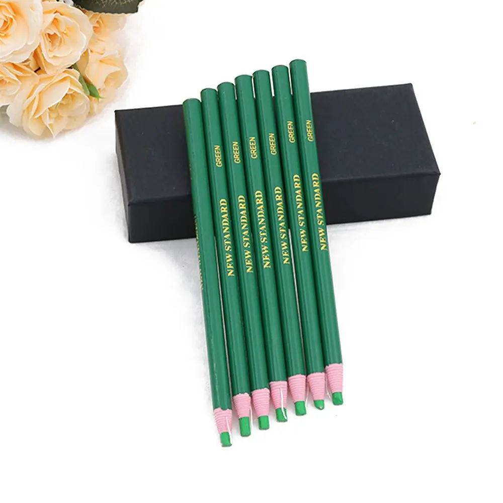 Peel off Marker Grease Pencil Colored Crayon Pen Paper Roll Wax Pencil For Metal Glass Fabric Art Supplies 6PCS