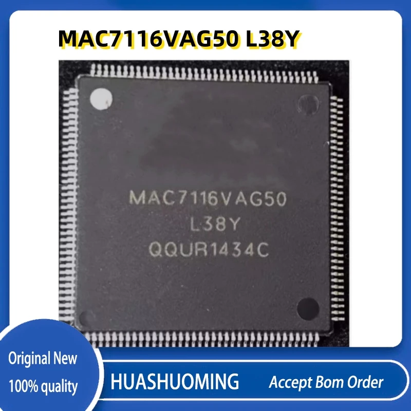 

1Pcs/Lot MAC7116VAG50 L38Y MAC7116VAG MAC7116V MAC7116 TQFP144