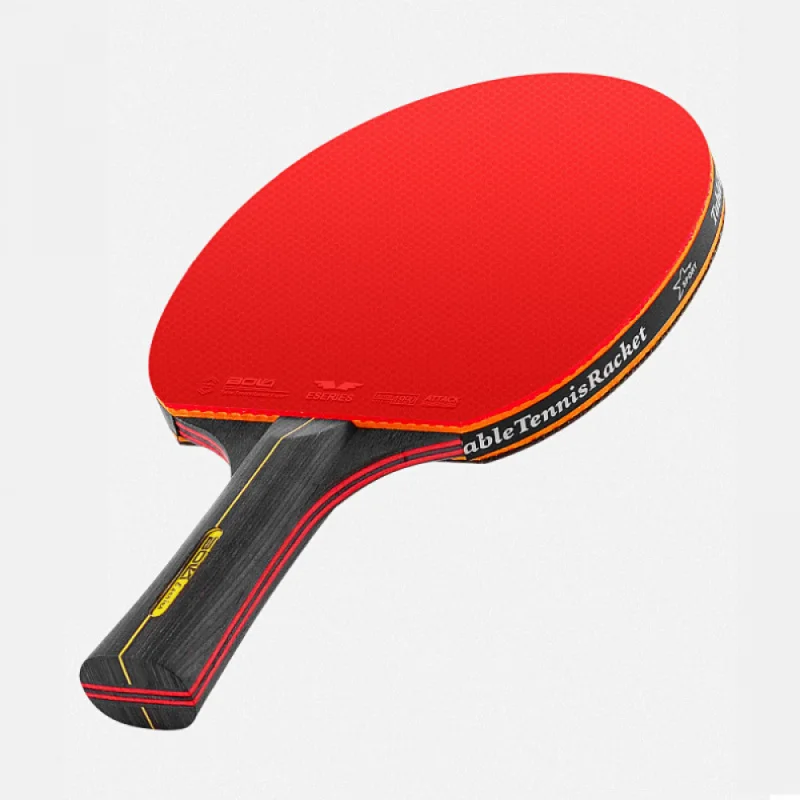 5/6 Star Table Tennis Racket 1PCS Professional Ping Pong Racket Rubber table tennis racket High elasticity rubber 7-story pure