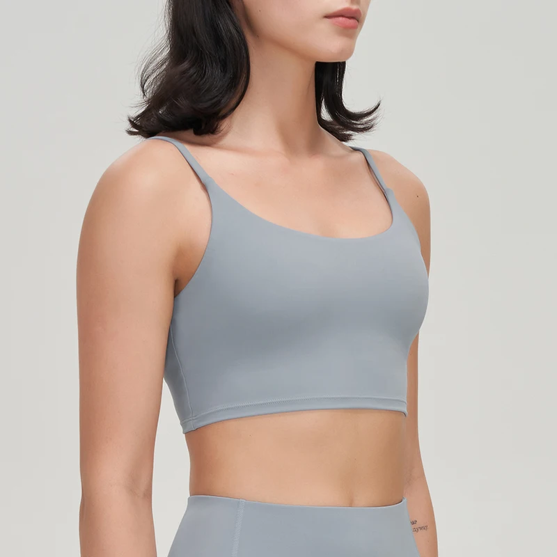 SOISOU Lycra Yoga Bra Top Women Gym Sports Bra Fitness Underwear Shockproof Breathable Removable Chest Pad Bras For Women sports bra sports underwear gym top sports tank top gym tank top