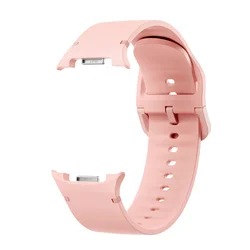 Silicone Sport Band for Galaxy Watch 8 - Classic Accessory Strap (Pink sand)