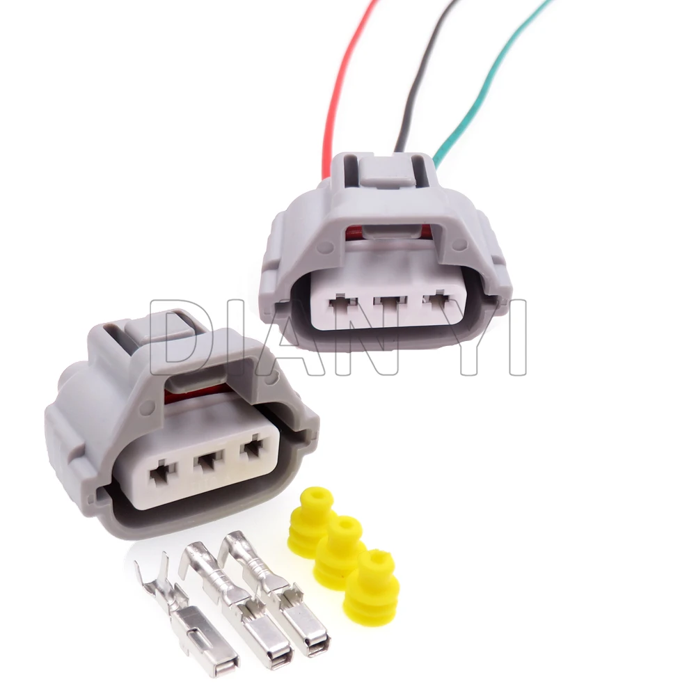 

1 компл. 3-сторонний стартер автомобильный проводной разъем для Toyota автомобильный Электрический кабель водонепроницаемый разъем с клеммой и резиновыми уплотнениями 90980-11020