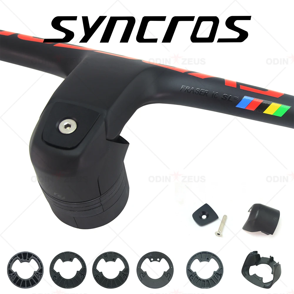 

-20 Degree 2022 Syncros FRASER IC SL WC Full Carbon Fiber MTB Integrated Handlebar With Stem 70/80/90*740mm Cycing Accessories