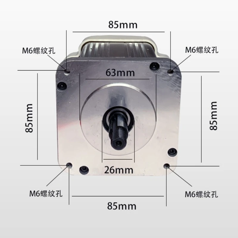 Brushless servo motor 550W-750W-1100W 220V Knob speed control belt sander Woodworking machinery Letter saw lathe