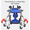 Top Sale Standing Frame Anti-rollover Walking Aid lower limb training walker for Disabled Children 4