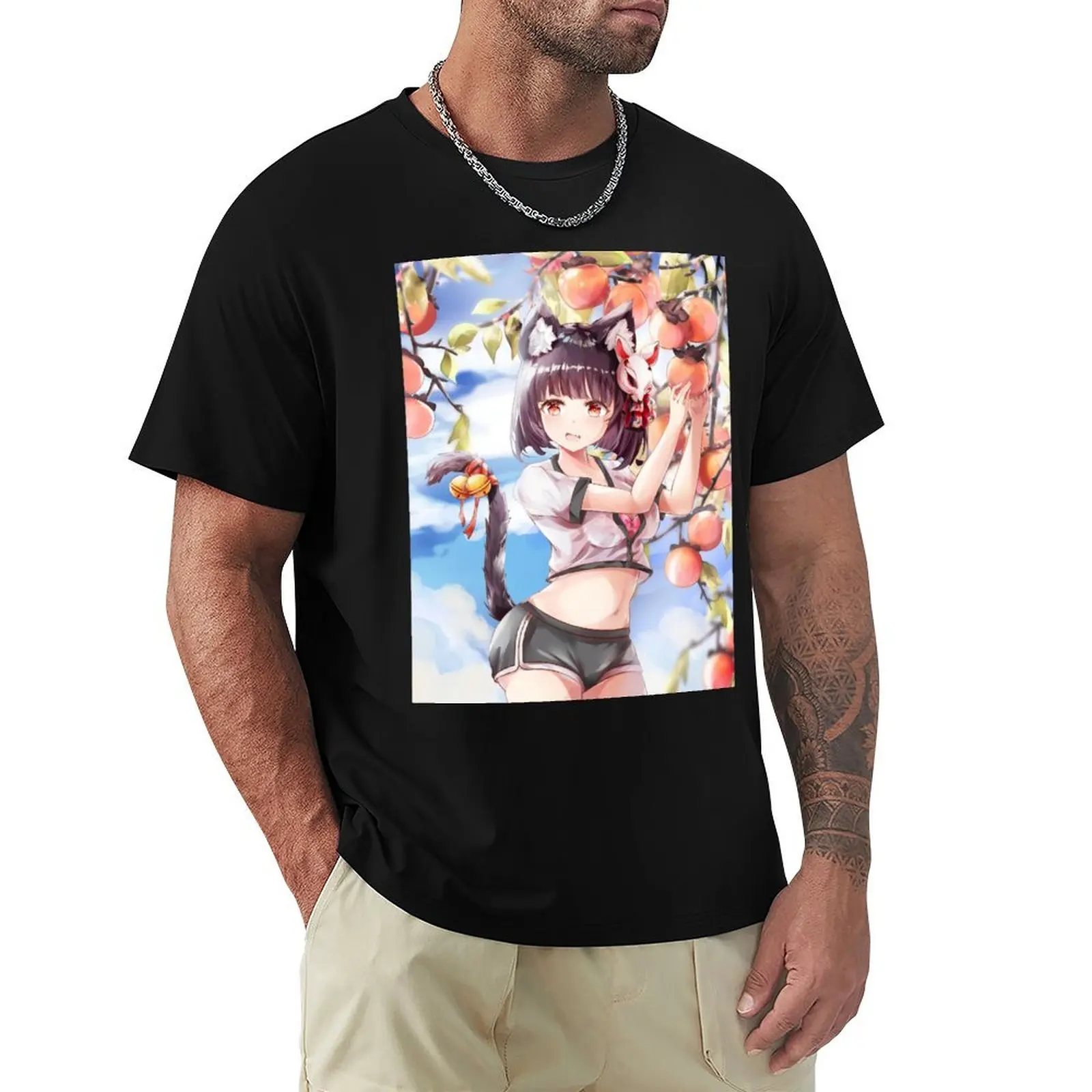 

Yamashiro in Spring T-Shirt tops customs oversized customizeds mens white t shirts