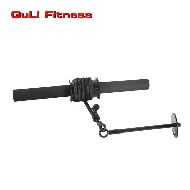 Arm Training Wrist Blaster Forearm Wrist Roller for Weight Plates Workout Forearm Roller Exerciser and Blaster