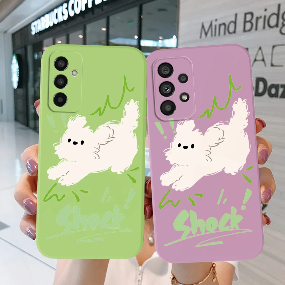 Custodia Per Samsung Galaxy J2 Core J2 J4 J6 J8 2018 Plus + Cover Per Telefono Soft Silicon Dog Shock