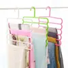 Bedroom Wardrobe Closet Organizer Trousers Scarf Storage Multilayer Trousers Hanger Storage Rack Clothes Hanger Pants Hangers 4
